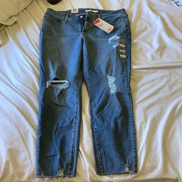 Levi's Denim - blue skinny jeans